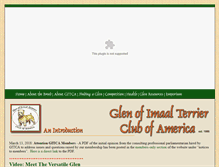 Tablet Screenshot of glens.org